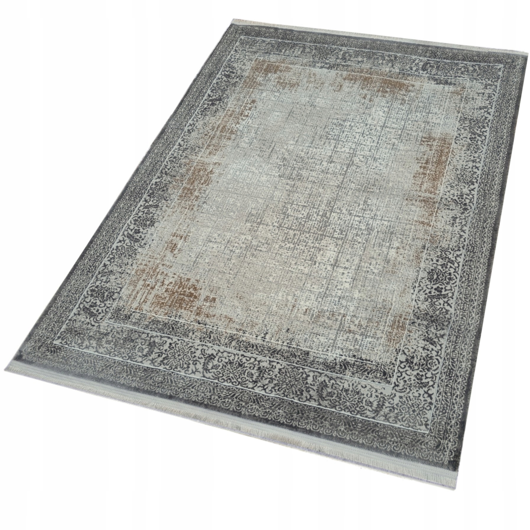 Dywan Nowoczesny 160x220 Przecierany Stylowy Złoty MIX Wzorów