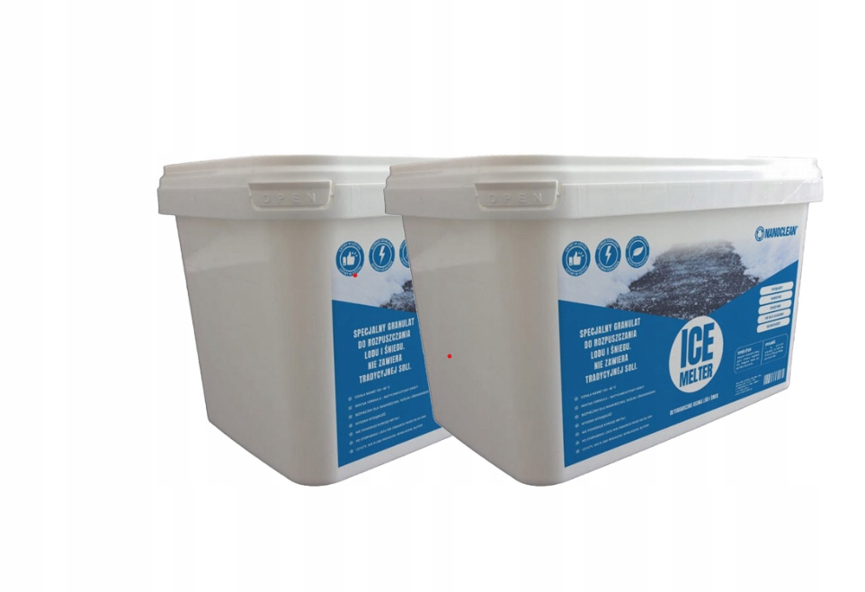Ice Melter speciální protiskluzový prostředek odstraňuje led a sníh 5 kg