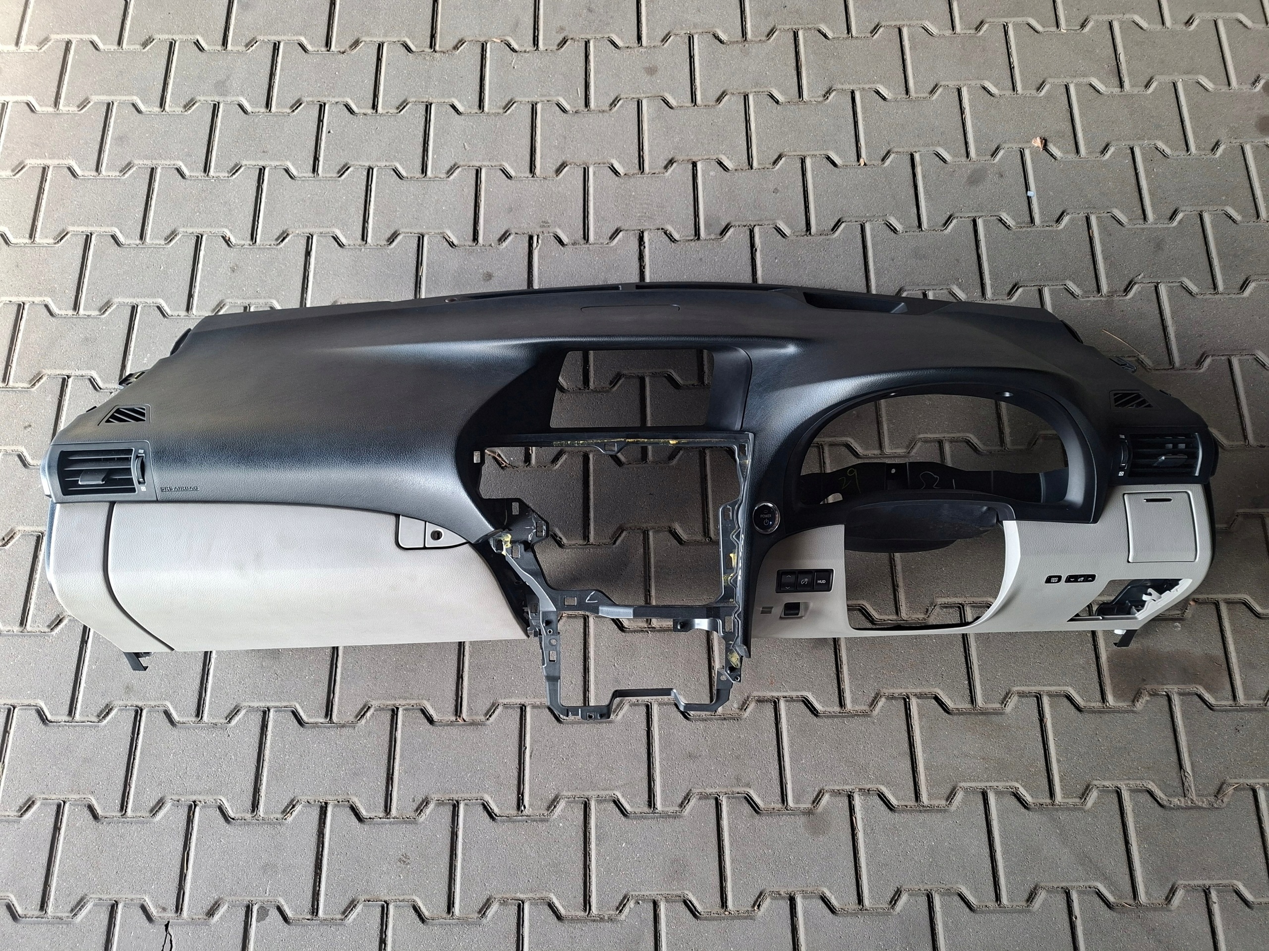dashboard cockpit console DASHBOARD UK ANGLIK HEAD UP LEXUS RX 450 III RX450 H