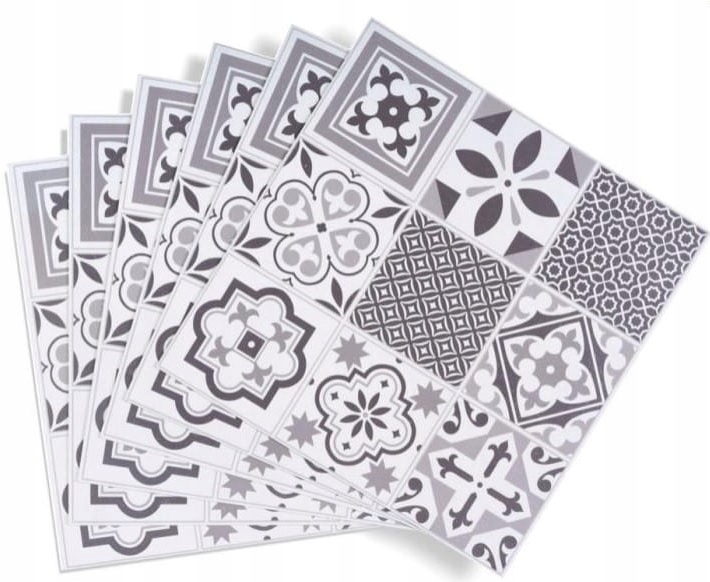 PŁYTKI PANELE WINYLOWE SAMOPRZYLEPNE PCV MOZAIKA PATCHWORK