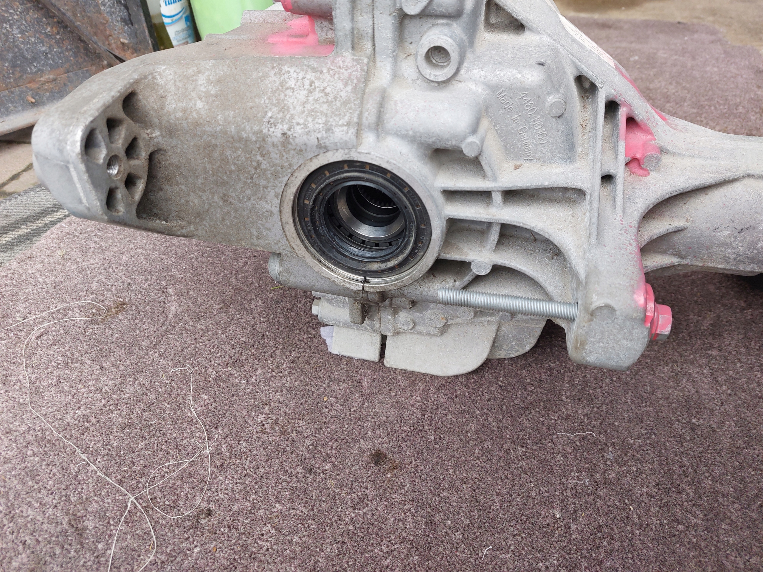 diff differential rear part BENTLEY CONTINENTAL 6.0 W12 SPEED VFT 21r 08X507041M
