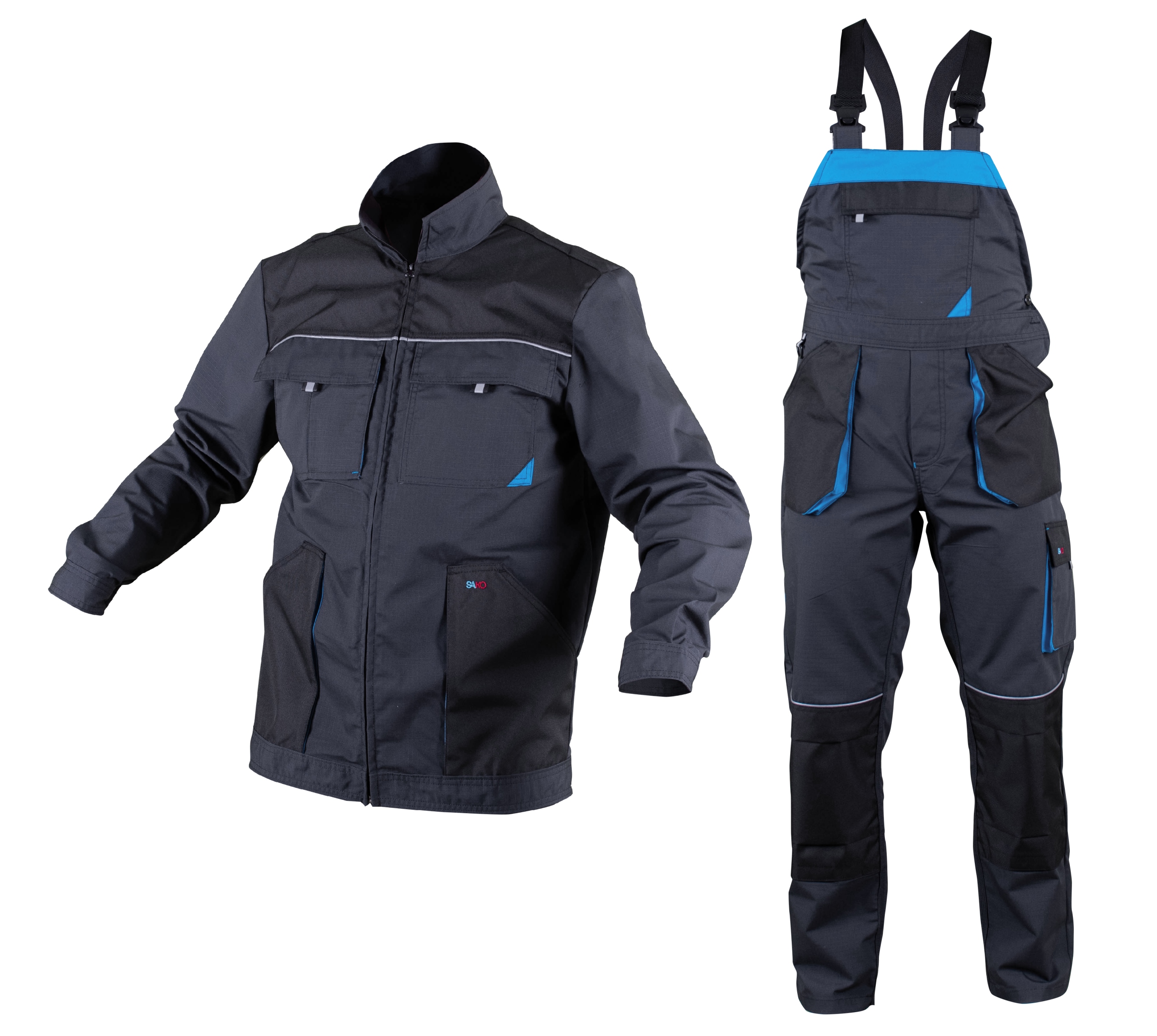 ZESTAW ODZIEŻ ROBOCZA BLUZA OGRODNICZKI BHP 56/2XL