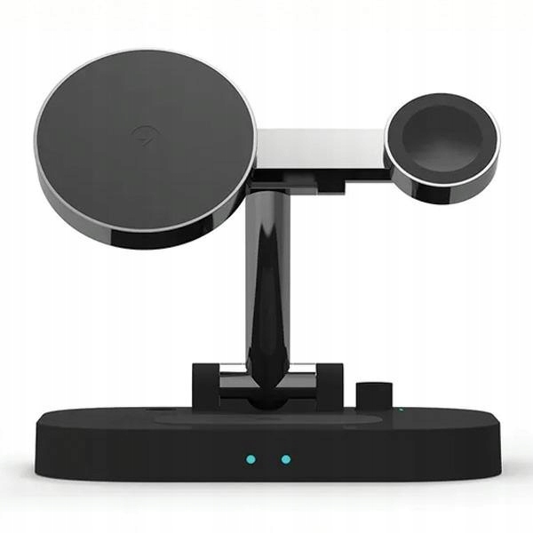 Ładowarka indukcyjna 15W Awei Fast Charging 4w1 Czarna