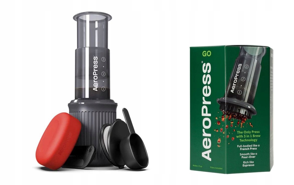 Фото - Кавоварка GO AeroPress  Zaparzacz do kawy z filtrami 