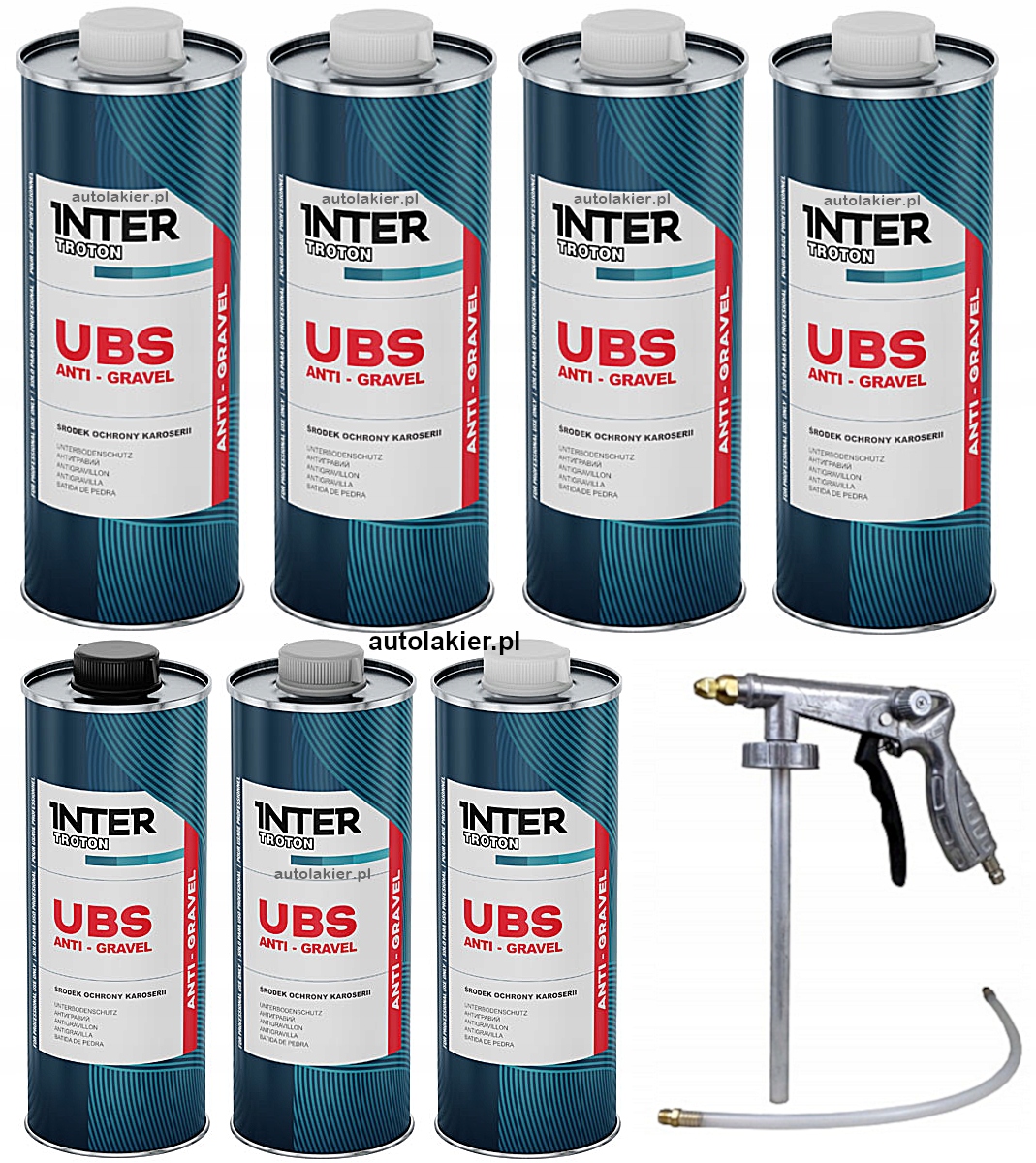 4 kusy Bílé údržby Beránek 1 kg Pistole Ubs Bonus Troton 752