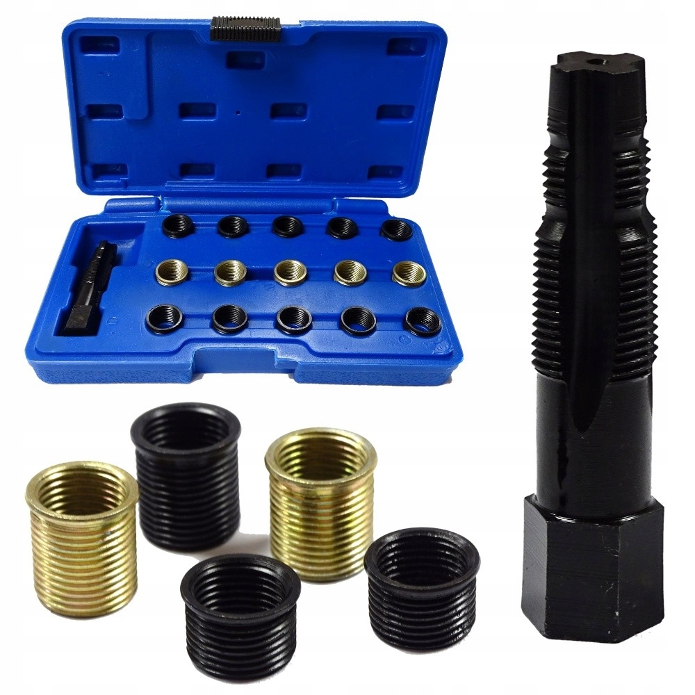 ZESTAW DO NAPRAWY GWINTÓW ŚWIEC ZAPŁONOWYCH M14 M16