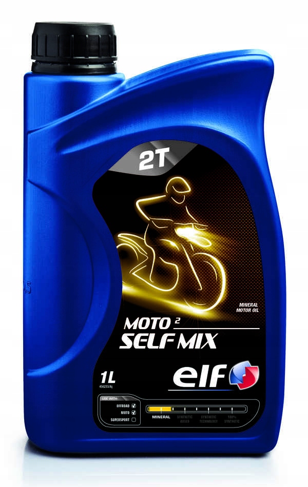 Olej do silników 2T Sae 30 Elf Moto 2 Self Mix 1l
