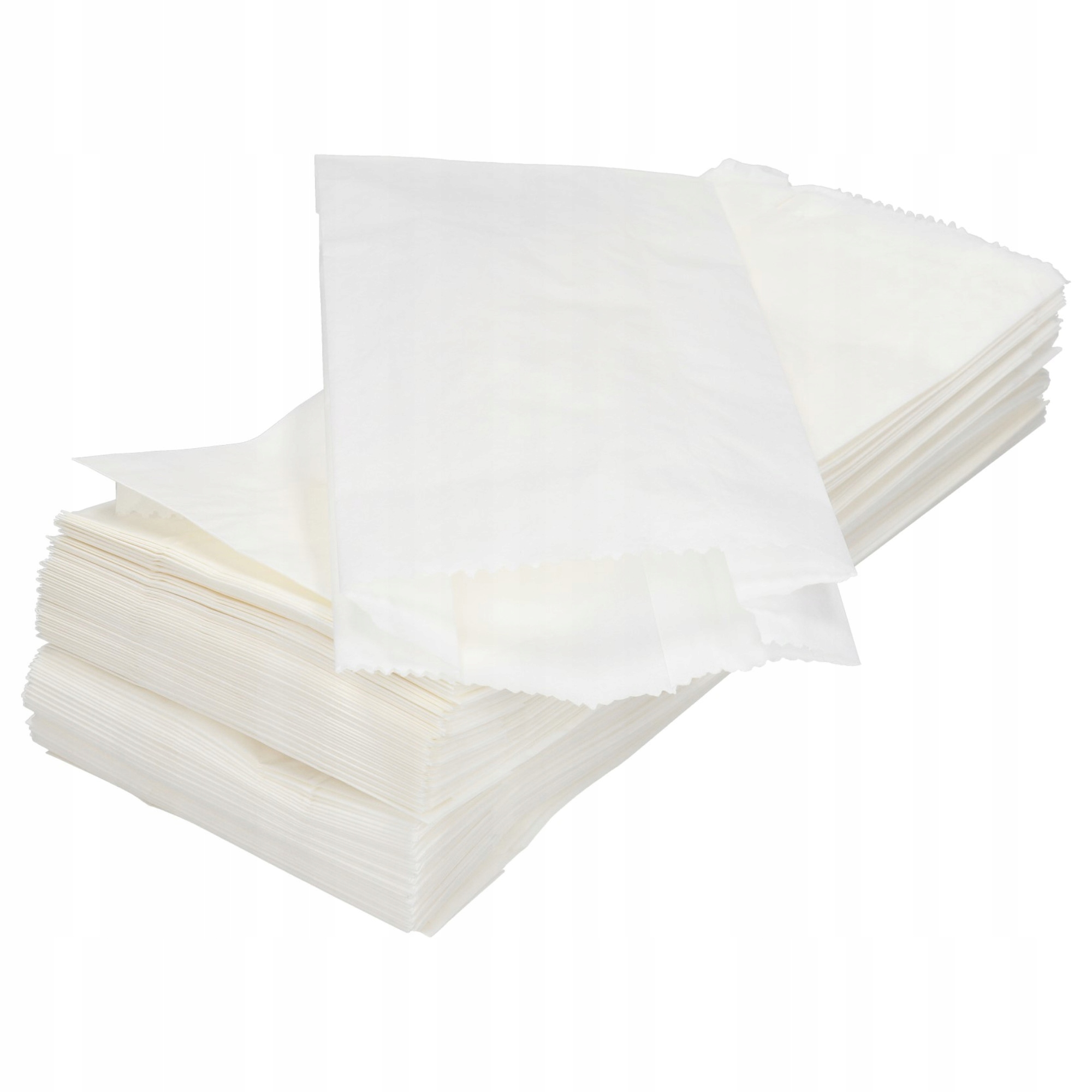 

Torebki torby papierowe 10x25x5 białe 100 szt.