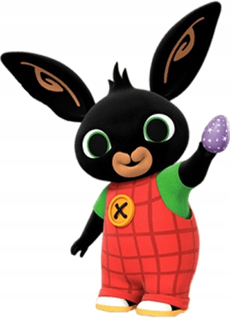 Opłatek na Tort KRÓLIK BING Wydruk Cukrowy Dekoracja Cukiernicza 10x14cm