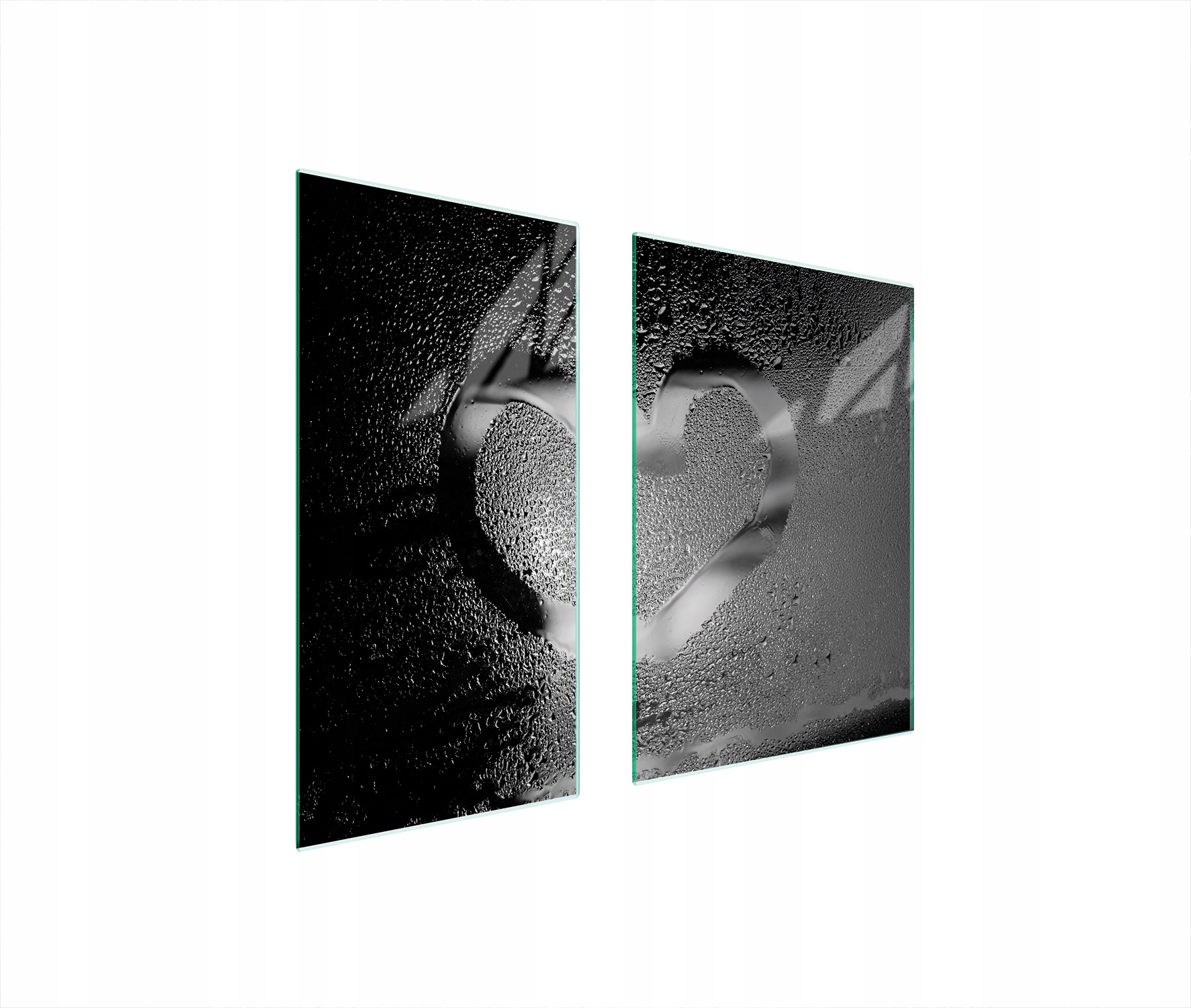 Skleněná Ochranná Deska 75x52 Srdce Tvrzené Sklo