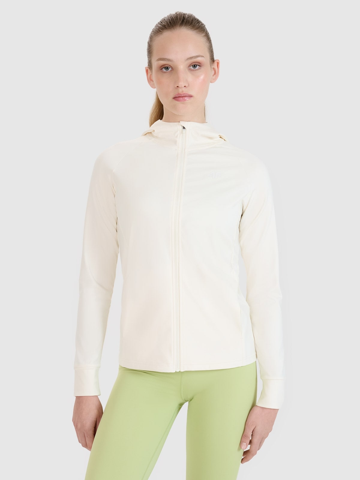 Dámská Tepláková mikina 4F bílá XXL