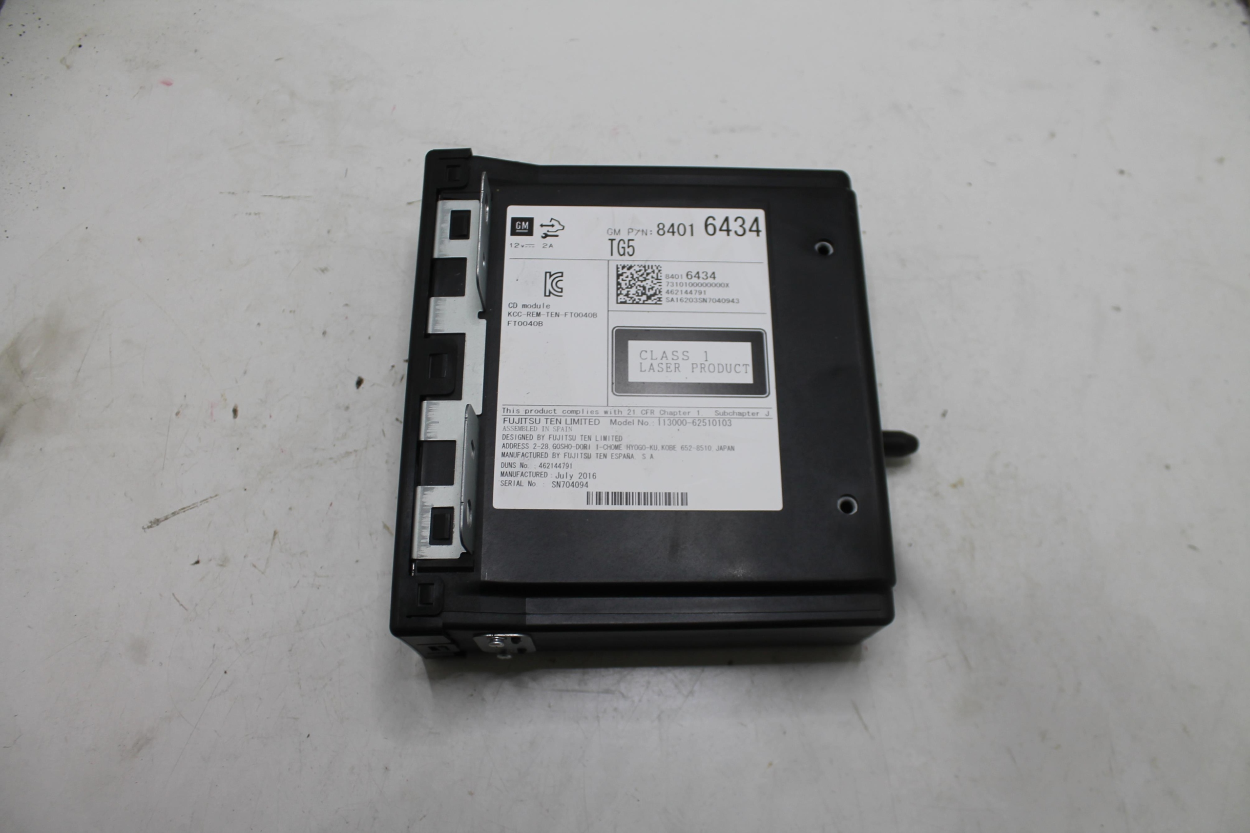 player control unit navigation devices 84016434 OPEL INSIGNIA A LIFT 13-17