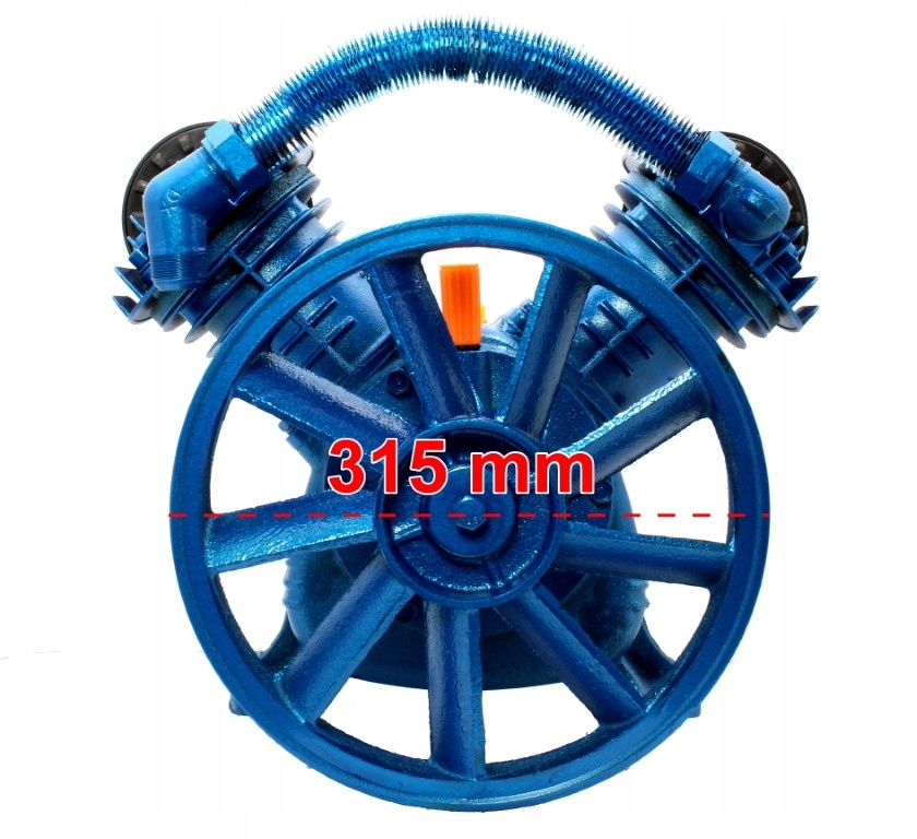 POMPA powietrza Sprężarka Kompresor olejowy 10bar 2090 + rurka z radiatorem Model AC2090