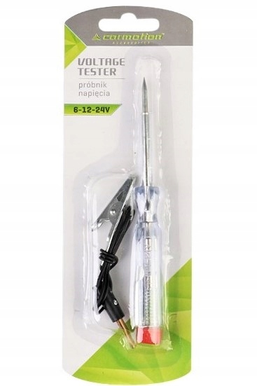 SAMOCHODOWY PRÓBNIK MIERNIK NAPIĘCIA PRĄDU 6-24V Kod producenta SDS