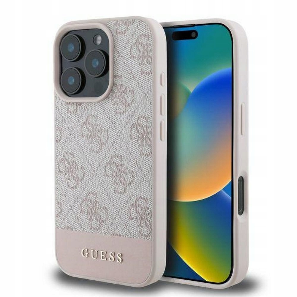 Elegantní pouzdro na telefon Guess pro iPhone 16 Pro obal, zadní kryt, pouzdro