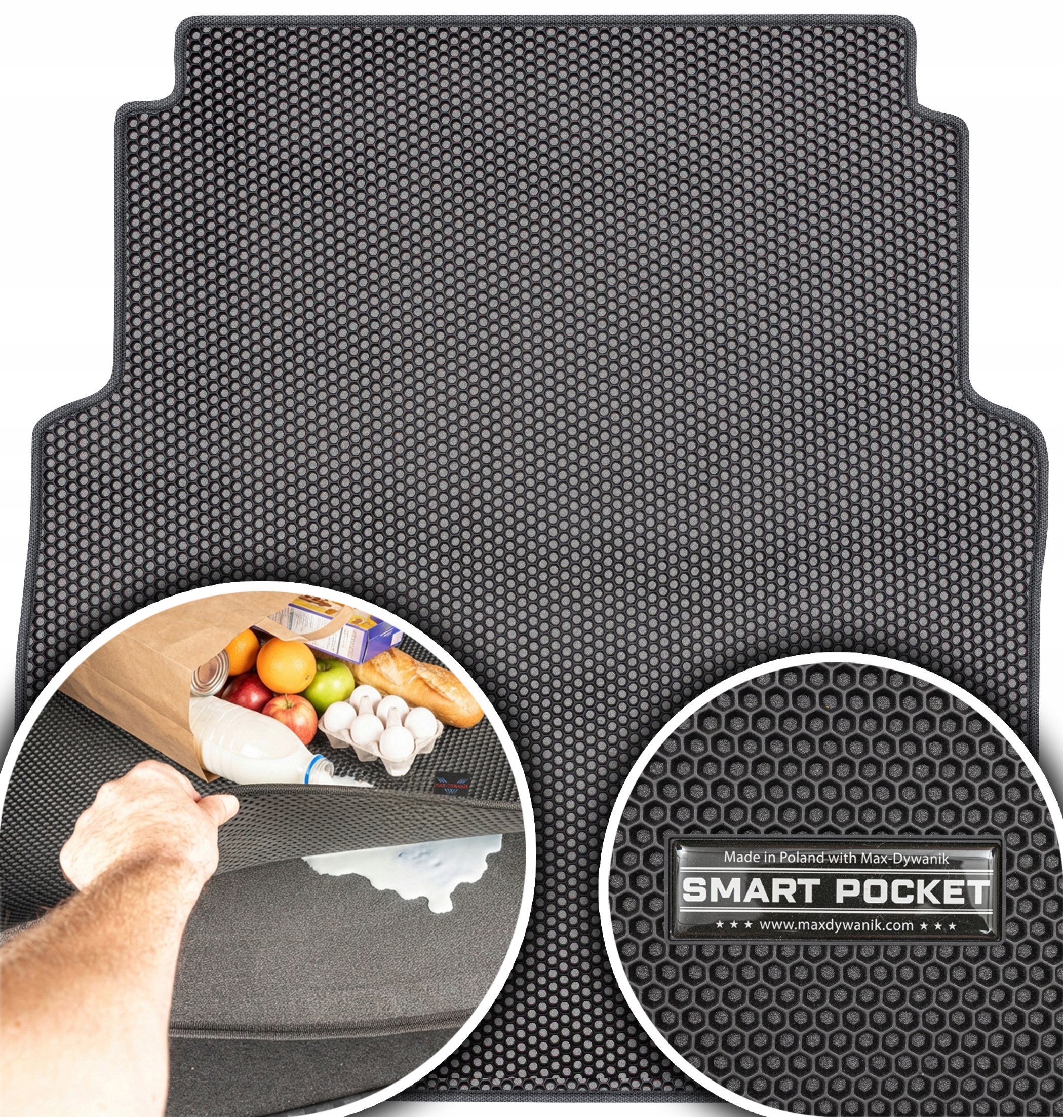 Mercedes E-Class W211 Sd 2002-2009 Vložka do zavazadlového prostoru Eva Smart Pocket