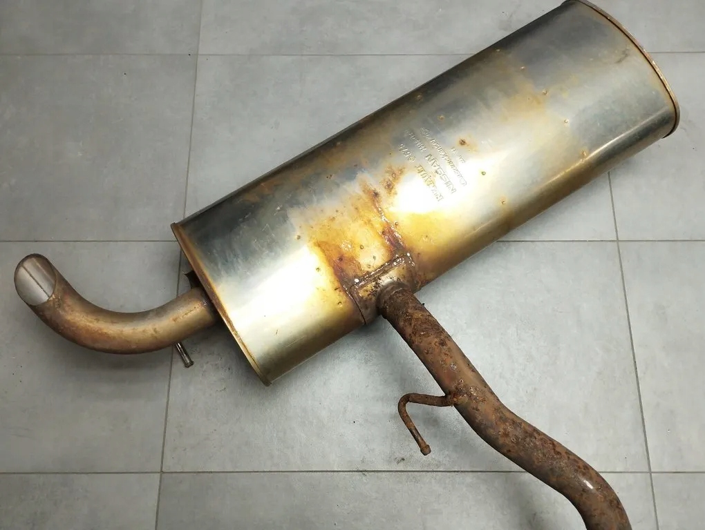 Renault Kadjar 1.6 DCI muffler, exhaust 201004BA3A