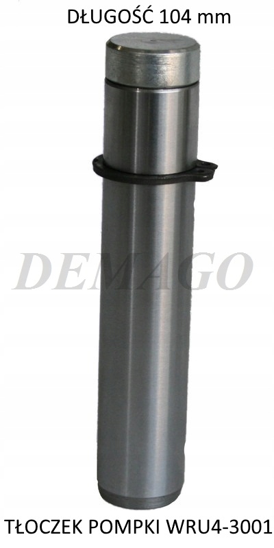 Píst pumpy fi 16 délka 104 pro WRU4-3001