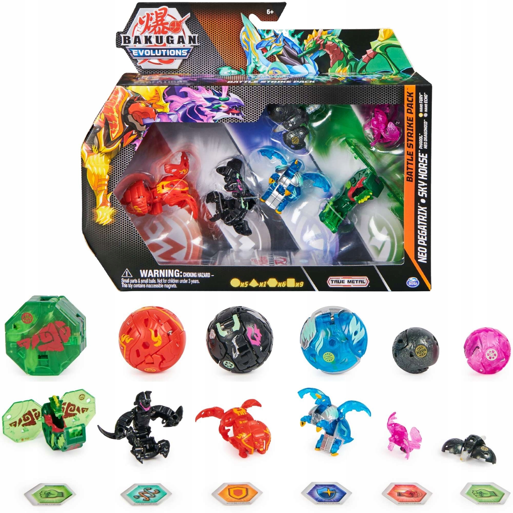 

Bakugan Evolutions Battle Strike Pack 6 Figurek