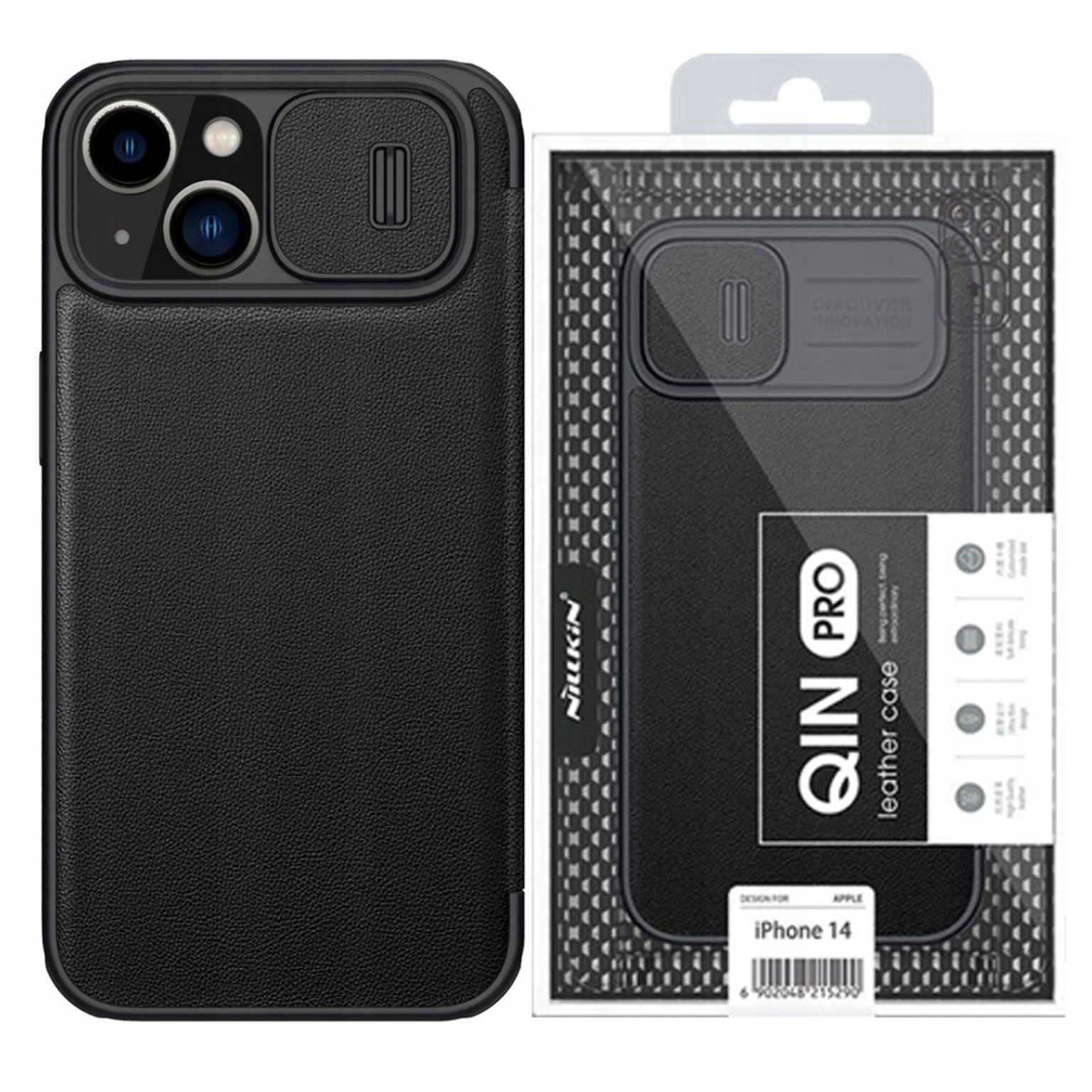 Nillkin Qin Leather Pro Case Etui Do Iphone 14 Plus Pokrowiec Z Klapką