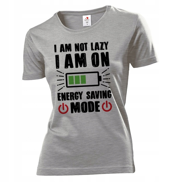 

Koszulka damska I'm not lazy L