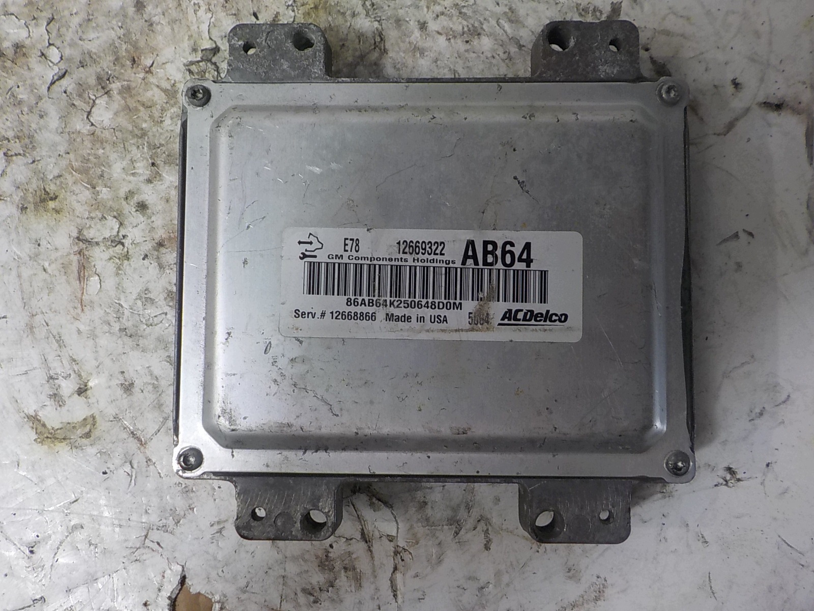 OPEL ADAM computer Centralina 12669322 AB64