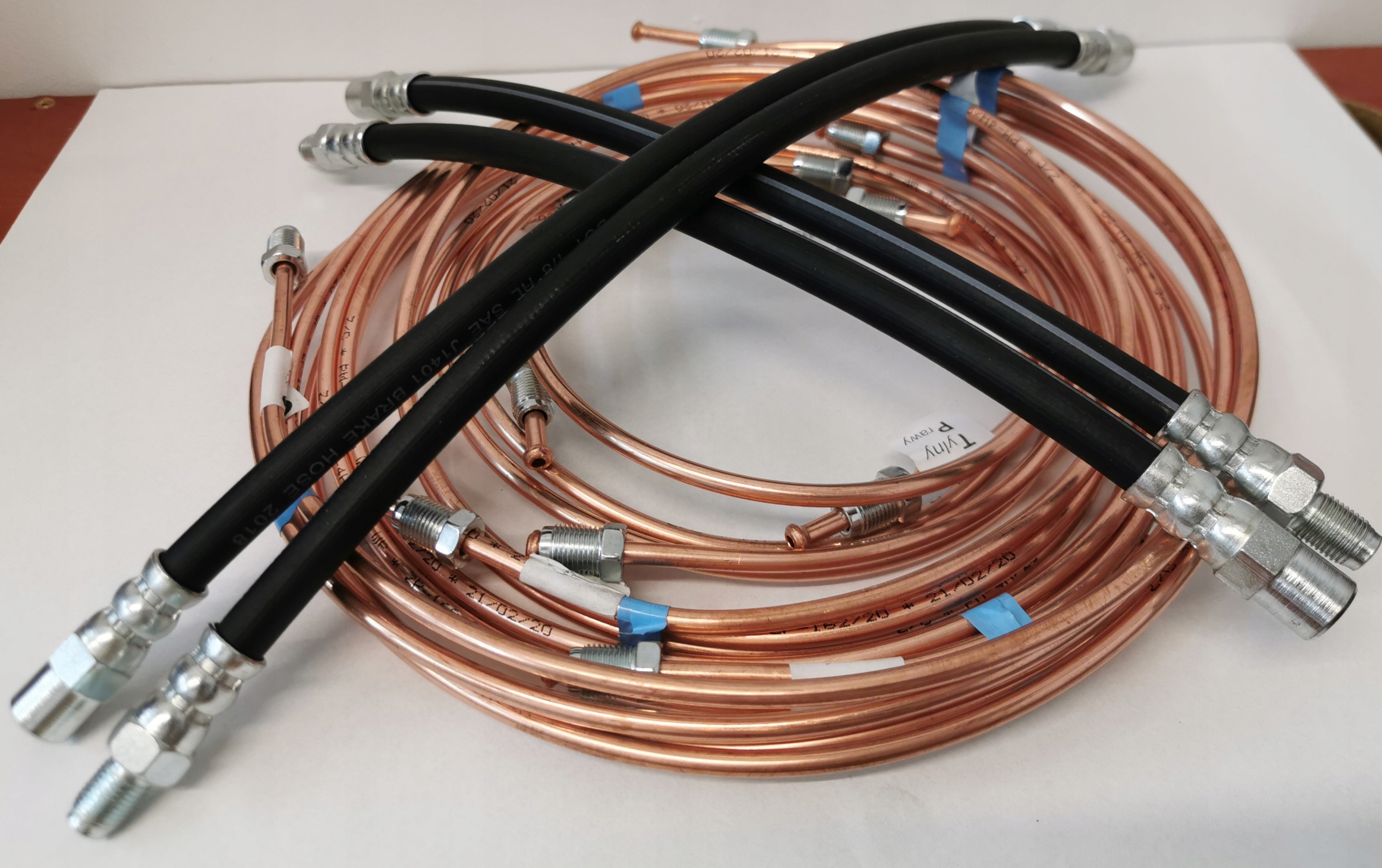 

Mb 190 Przewody hamulcowe W201 Abs +elast. +trój