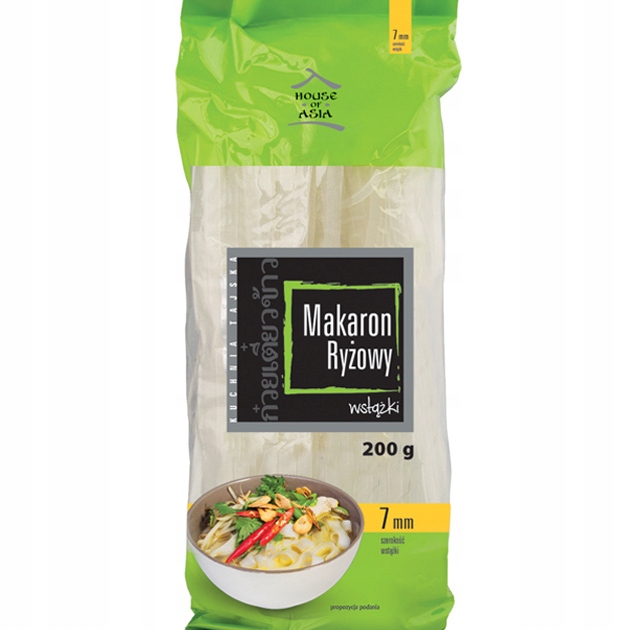 

Makaron ryżowy 7 mm 200g