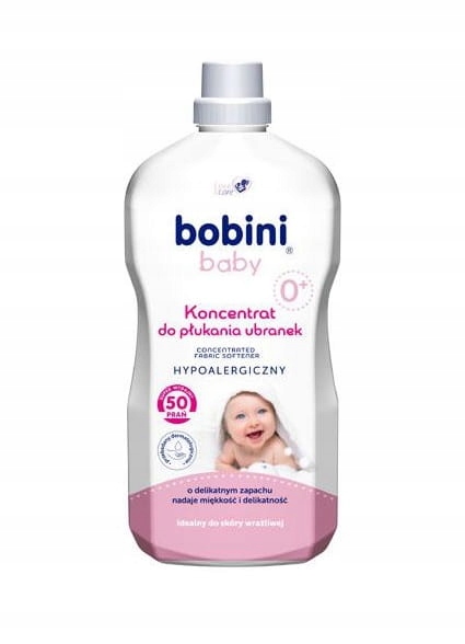 

Bobini Koncentrat do płukania ubranek 0+ 50P 1,8 L