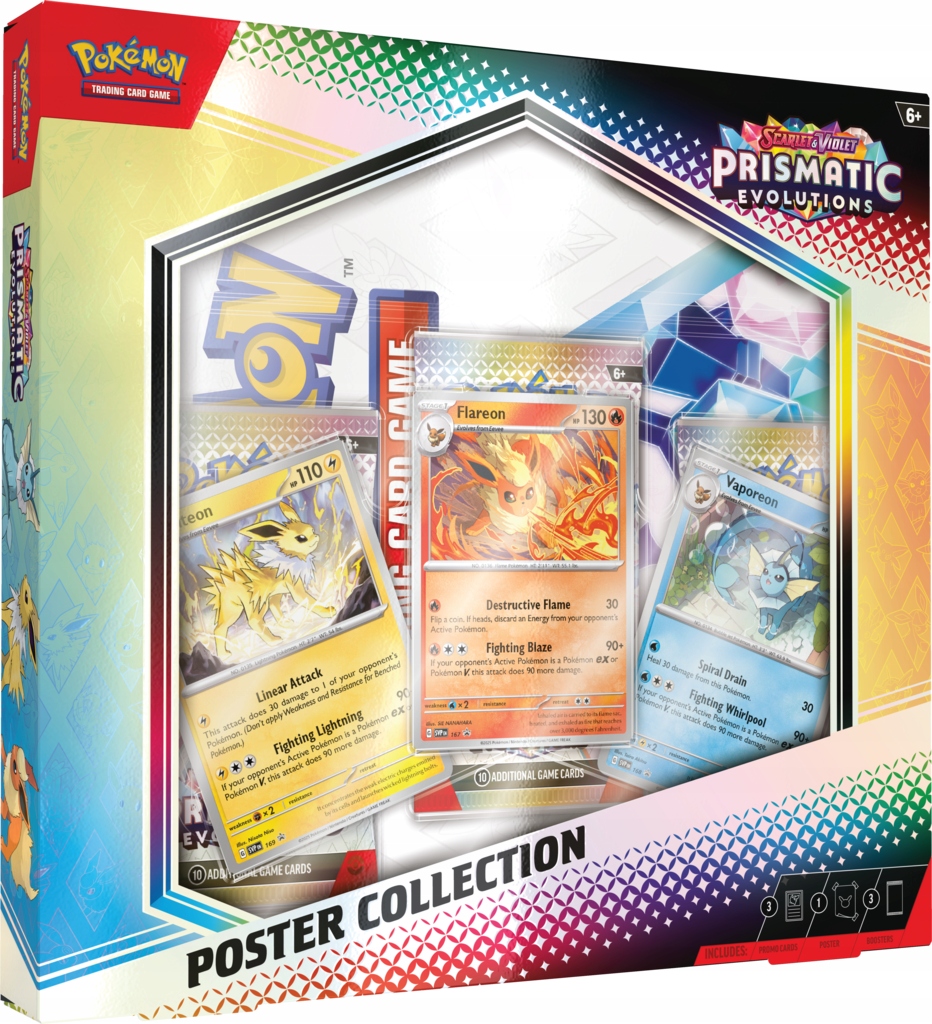 Pokémon TCG Prismatic Evolutions Poster Collection