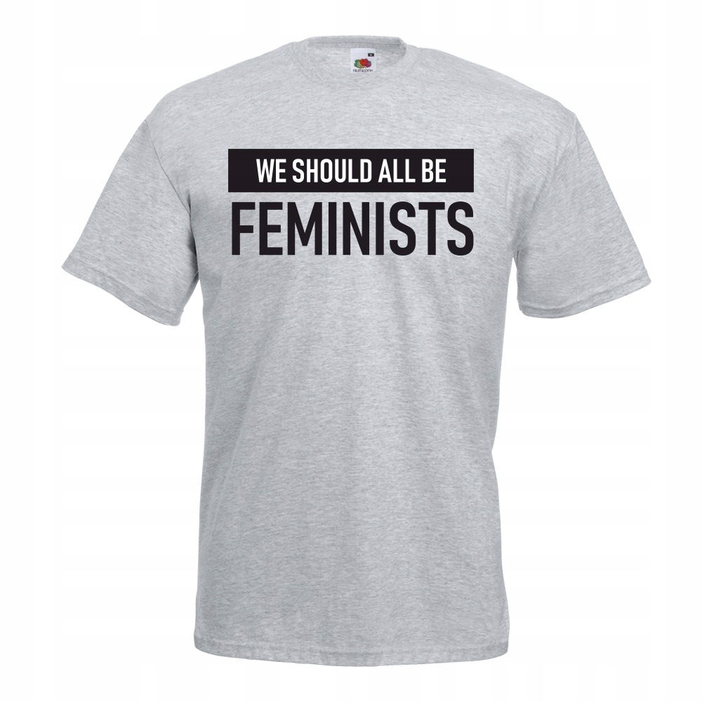 

Koszulka feminizm feministka gril M szara