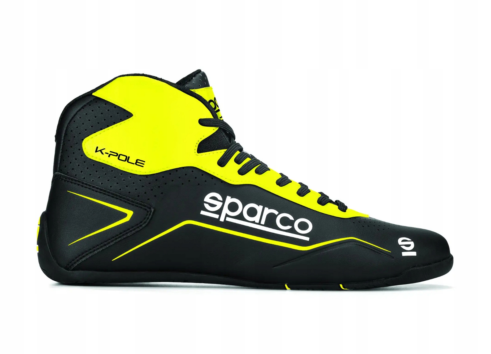 Kartingové boty Sparco K-Pole, barva černo-žlutá, velikost 42