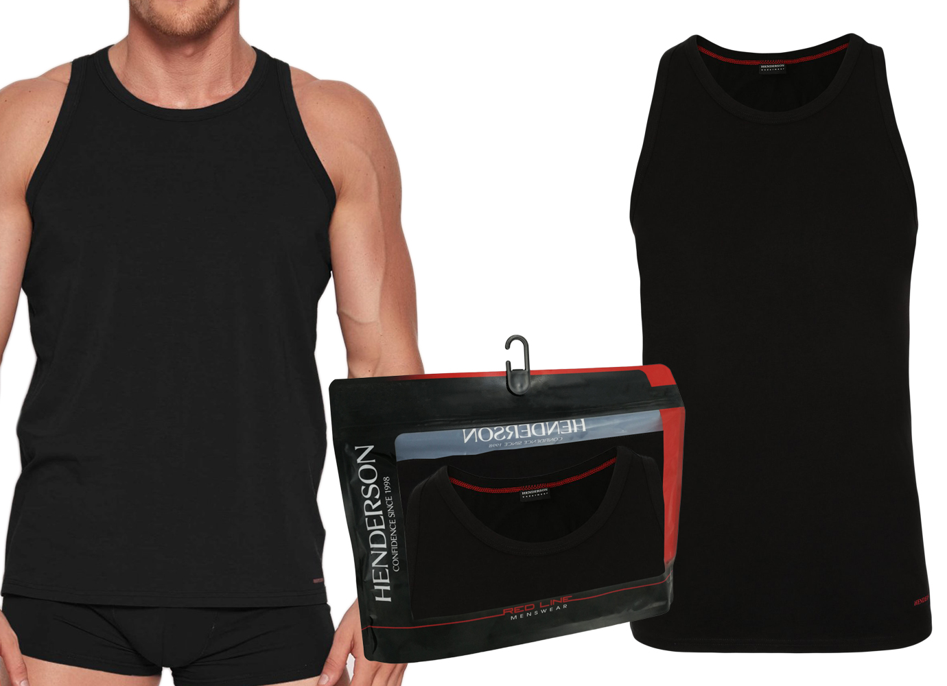 

Podkoszulek K4 Henderson Red Line czarny XL