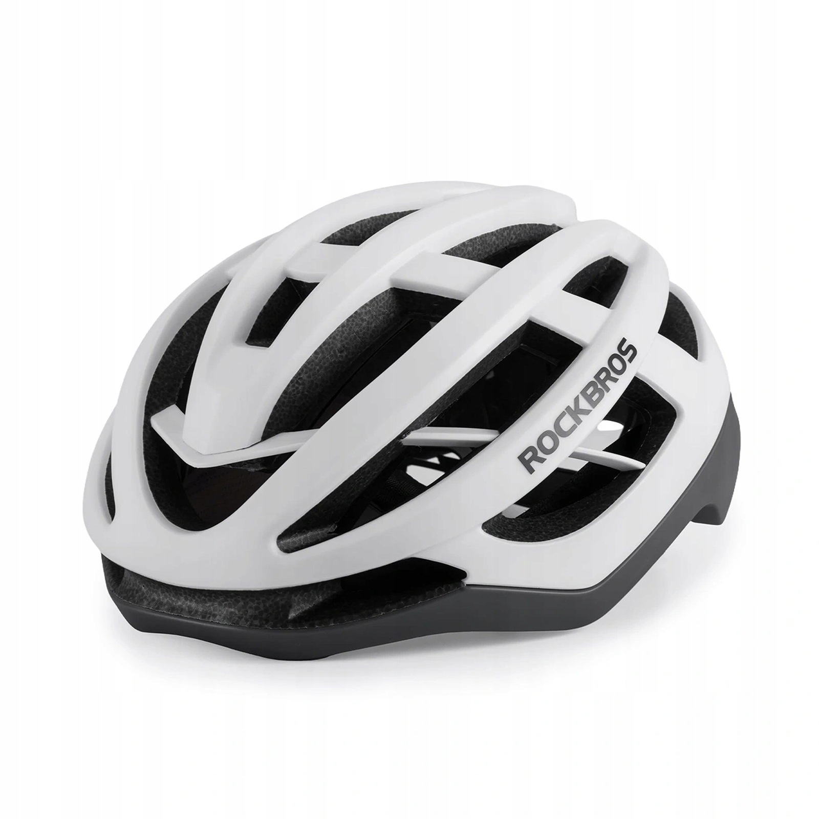 Cyklistická Přilba Rockbros HC-58WG-M 55-58 CM Bílo-šedá, Ochrana Silničního Provozu