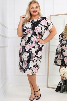 Moon Šaty 757 Plus Size