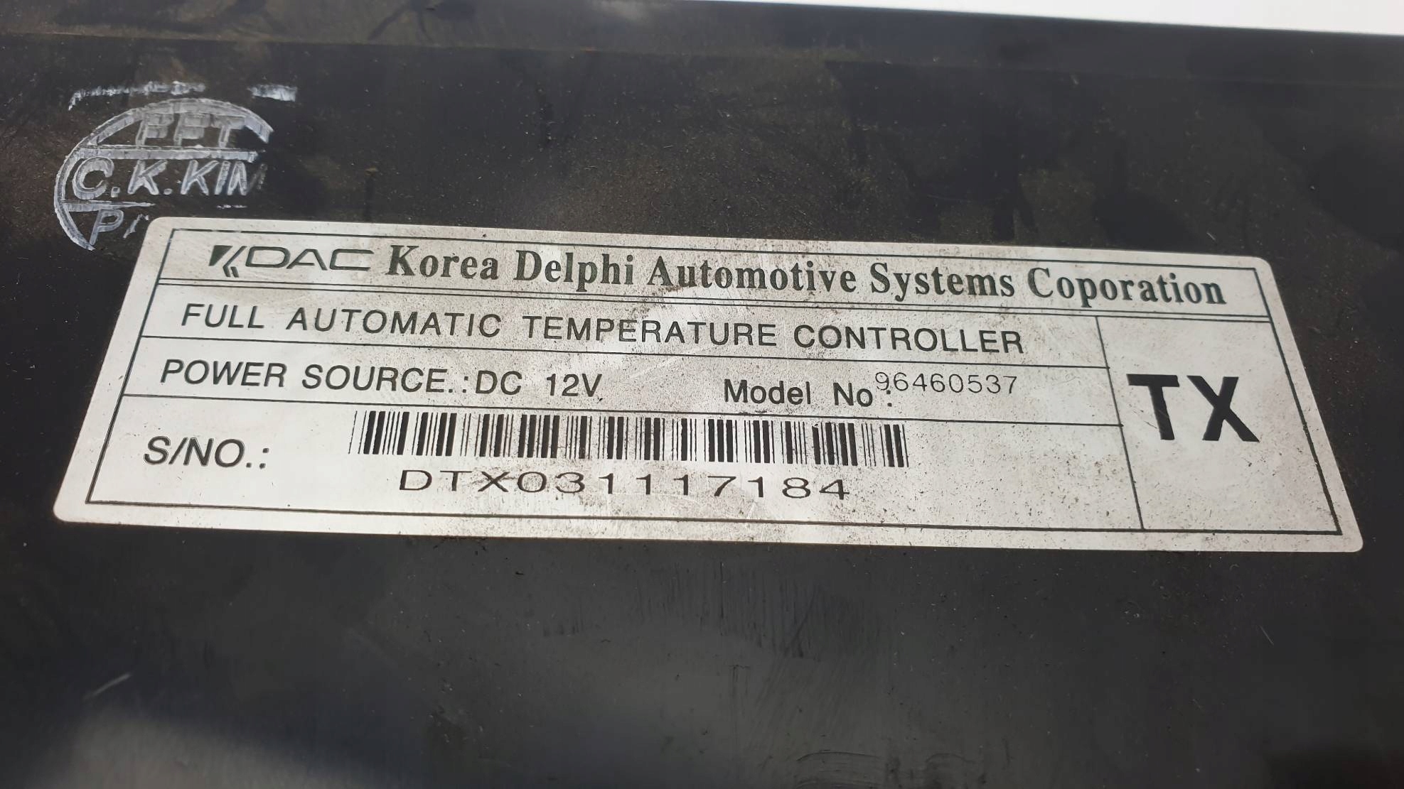 COMANDI CLIMA 96460537 CHEVROLET EVANDA