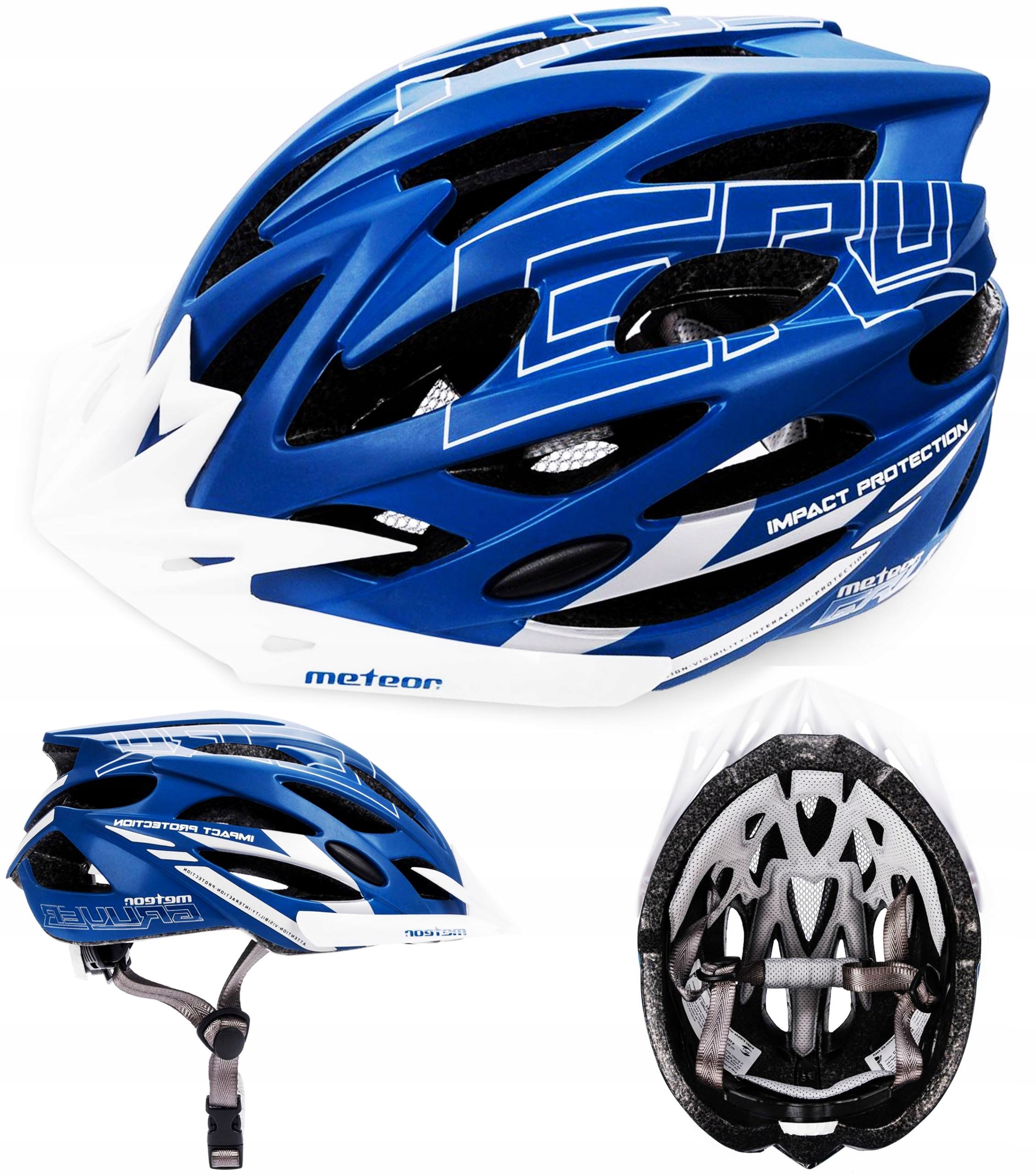 Kask rowerowy Meteor Gruver r. L