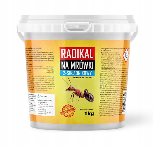 

Radikal granulat na mrówki 1kg