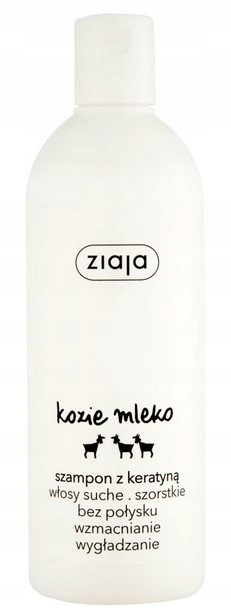 

Ziaja Kozie Mleko Szampon z keratyną 400 ml
