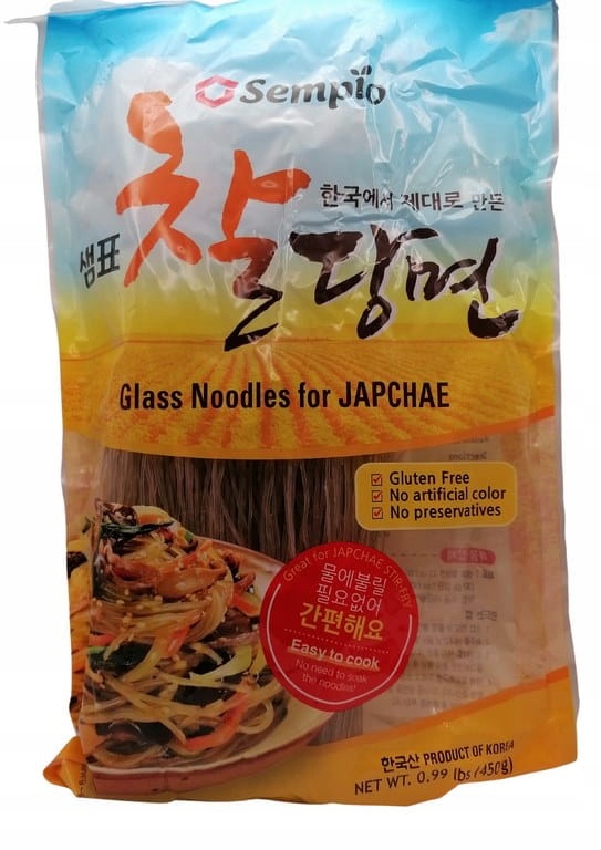 

Makaron z batatów do japchae Sempio 450g
