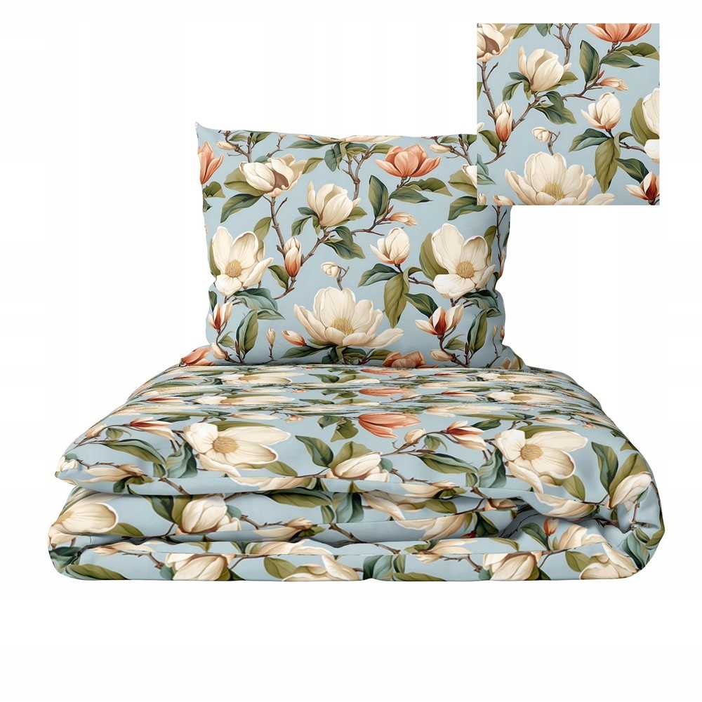 Hotelové Povlečení 160 x 200 cm 2xPOVLEČENÍ 70 x 80 Sada Povlečení jabloňový sad