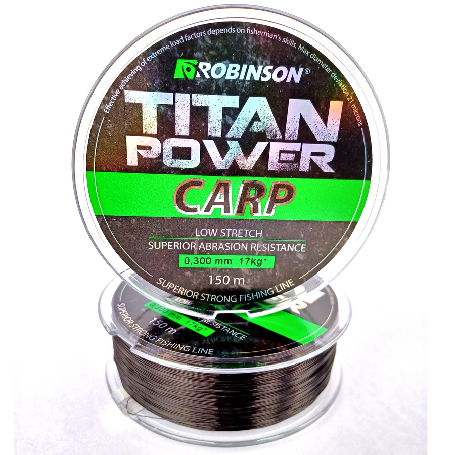 Żyłka Titan Power carp 0,330 150m Robinson