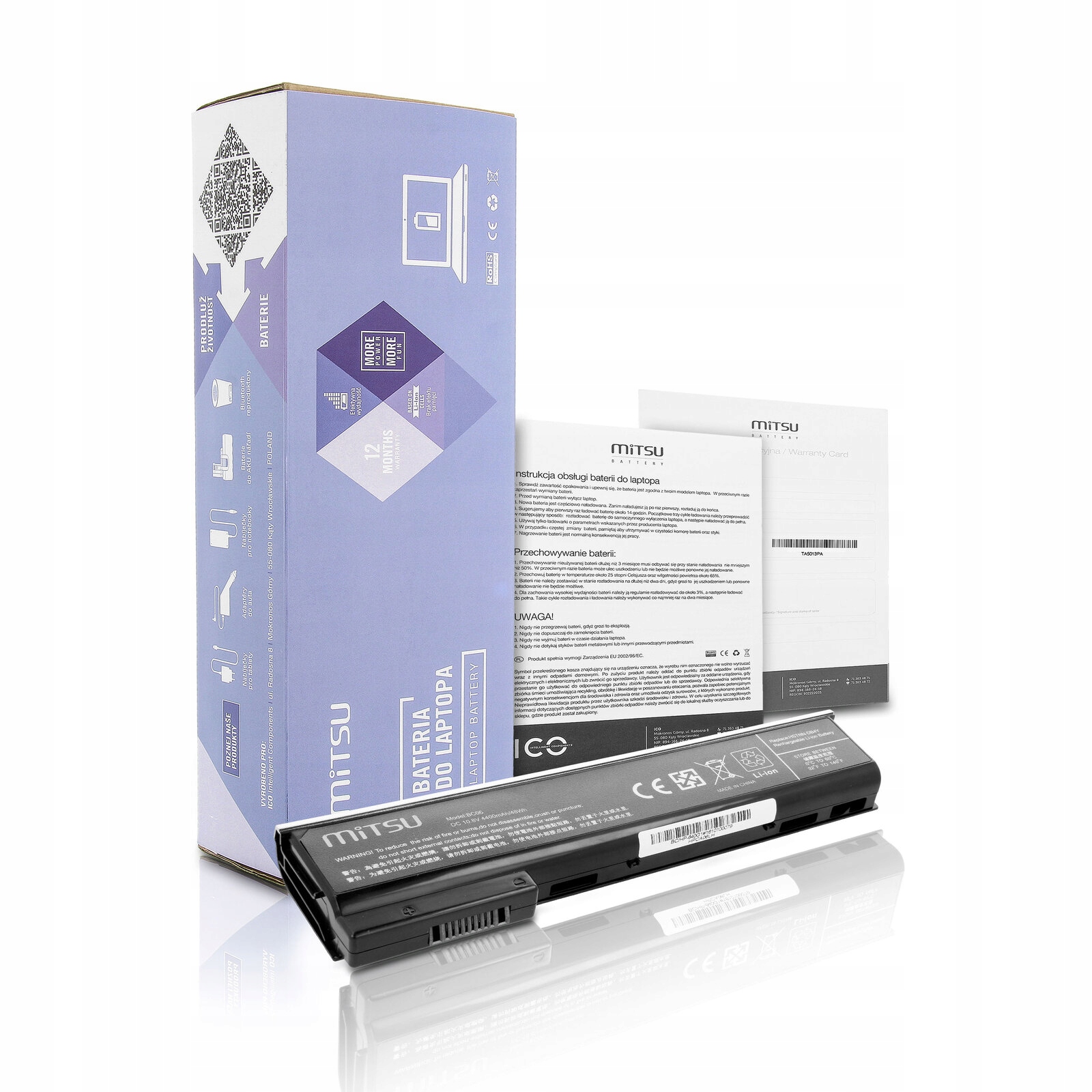 

* |Mitsu| Bateria do Hp ProBook 718677-221 CA06055