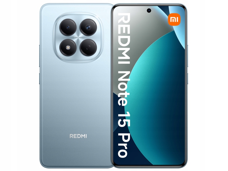 Smartfon Xiaomi Redmi Note 15 Pro 8/256GB 6.77" 120Hz Niebieski