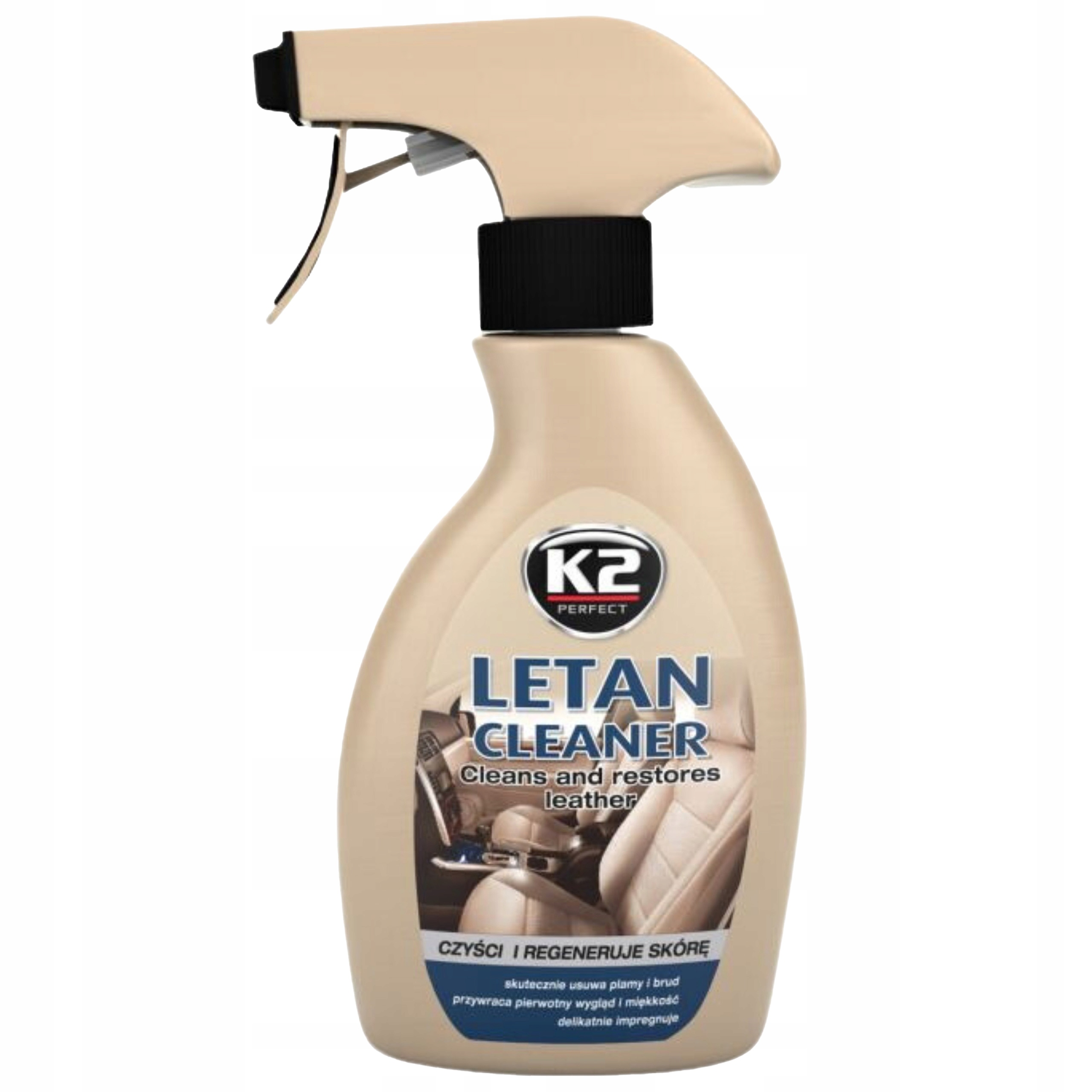 K2 Letan Cleaner Spray Do Czyszczenia Skóry 250ml