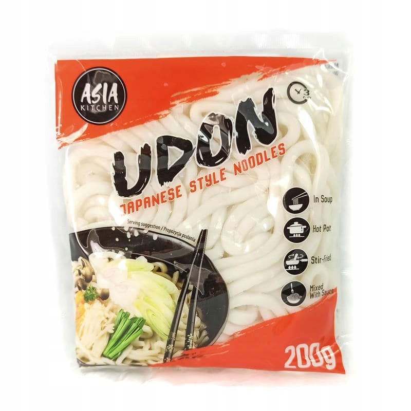 

Makaron Udon świeży gotowy Asia Kitchen 200g