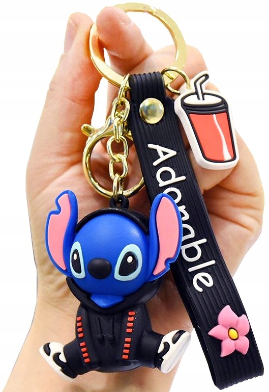 

Brelok Miś do kluczy torebki Stitch breloczek 3D