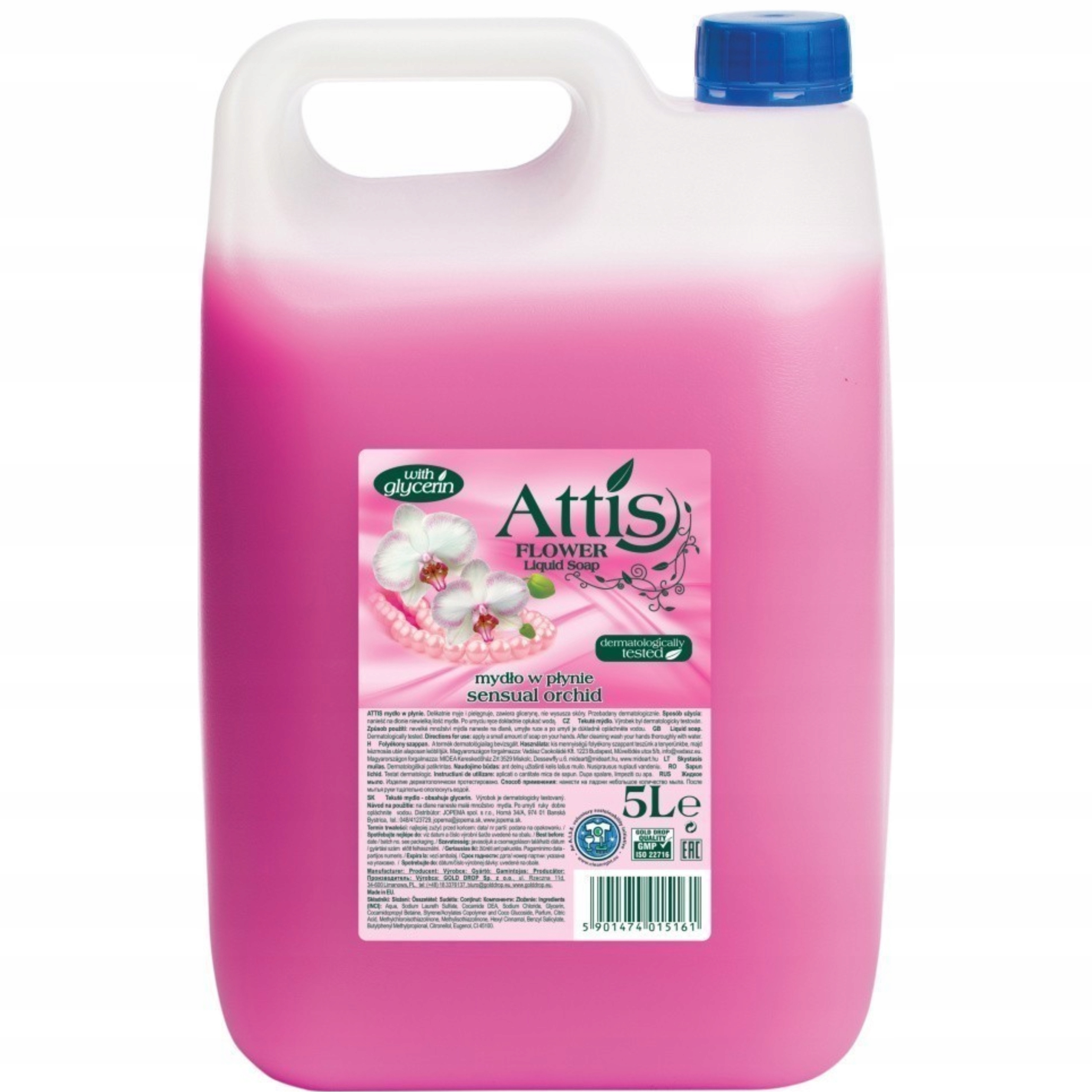 

Mydło w płynie do rąk Attis Sensual Orchidea 5l