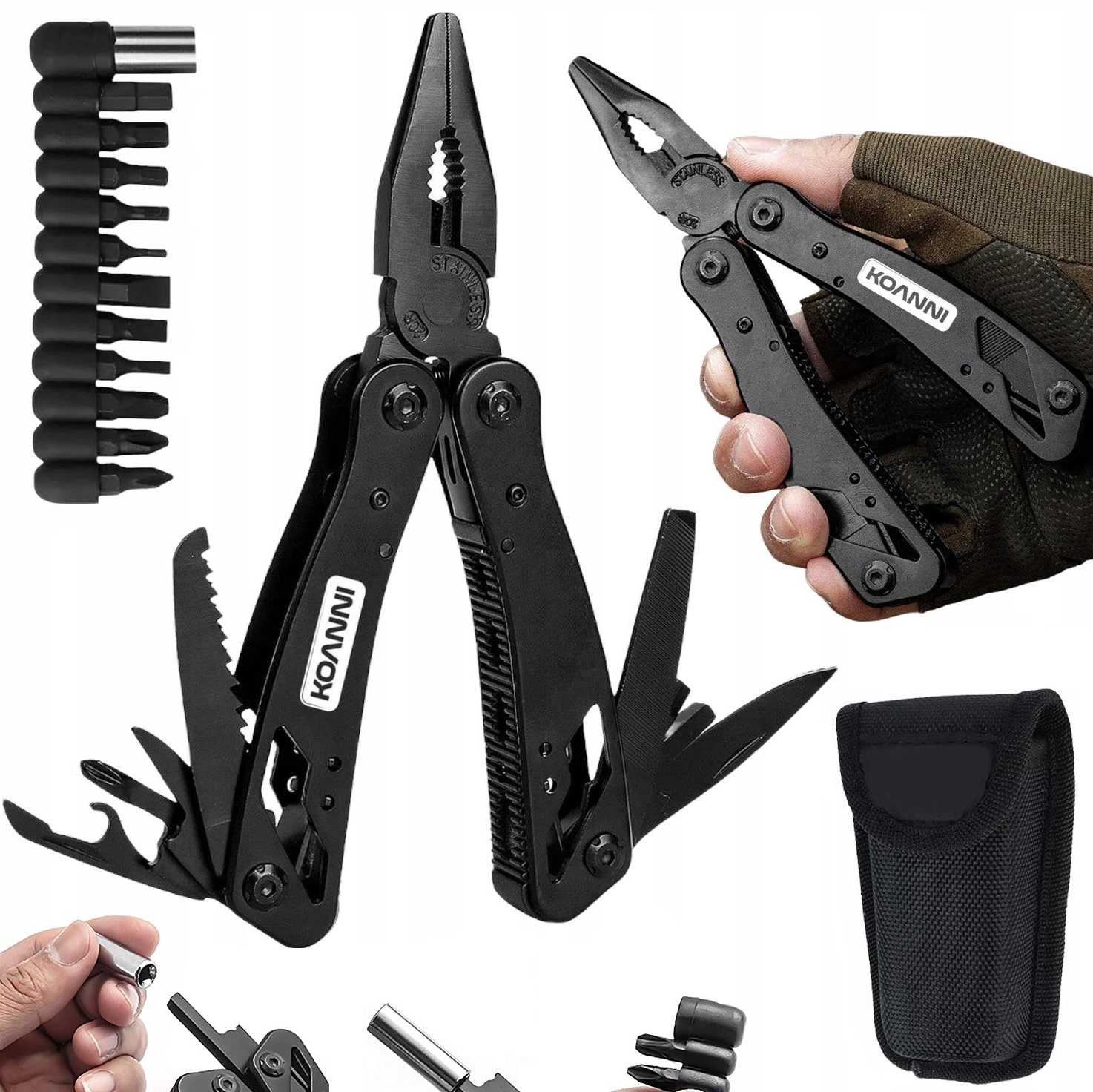 

Multitool Narzędzie Wielofunkcyjne Survival 19w1