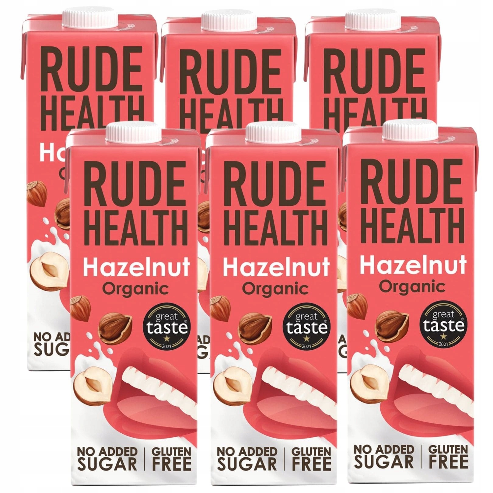 Napój roślinny Rude Health orzechowy bez cukru 6L organiczny wegański